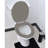 Round Molded Wood Toilet Seat 17 Inches-15866144