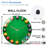 Quality Outdoor Pool Balls Set for Game Art - 12'' Modern Glass Wall Clock