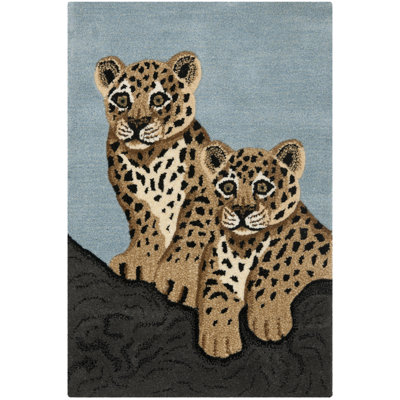 Wilderness Hand Tufted Wool Animal Rug