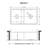 Ruvati 33 x 18 inch Fireclay Farmhouse Apron-Front Kitchen Sink Double Bowl - White