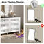 Commode double 6 tiroirs l 47 po moderne en bois