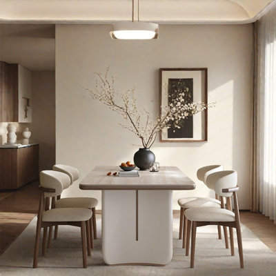 French style simple light luxury table sets