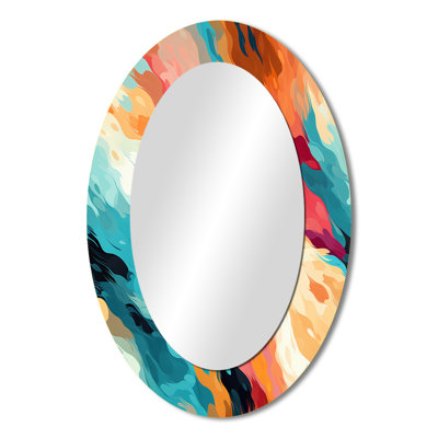 Tatawan - Modern Oval Wall Mirror