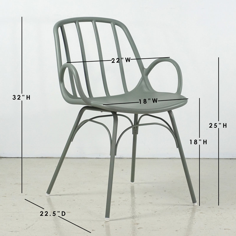 18'' H Armchair