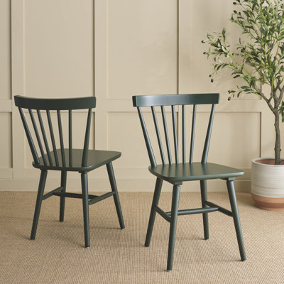 Antoya 17.83'' H Solid Wood Side Chair