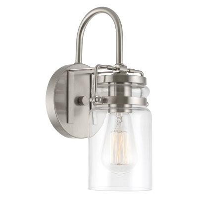 Brondesbury Steel (accents) Barn Light