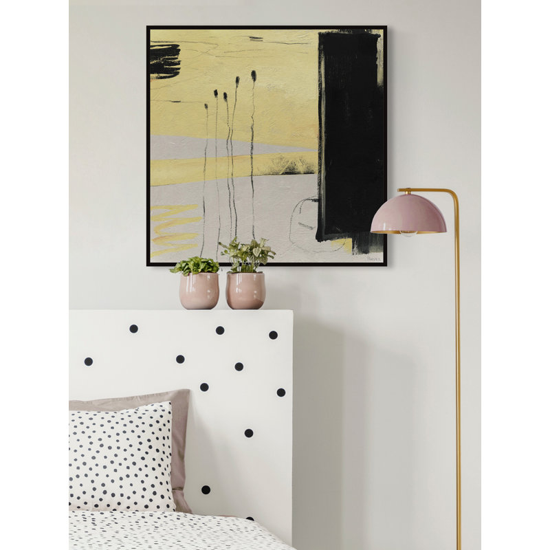 «Better Plan» par Parvez Taj - reproduction de cadre flottant sur toile, H 12 po x l 12 po x P 1,5 po