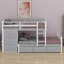 Loft Bunk Bed With Drawers And Ladder-1791624823