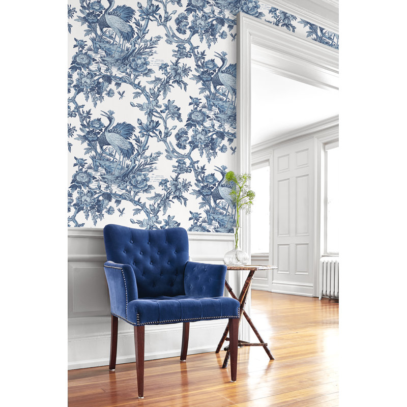 Toile Vinyl Wallpaper Roll
