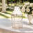 Rustic Vintage Metal Lantern Featuring A Weathered White Cage — Ideal For Antique-style Home And Garden Decor.-643728728