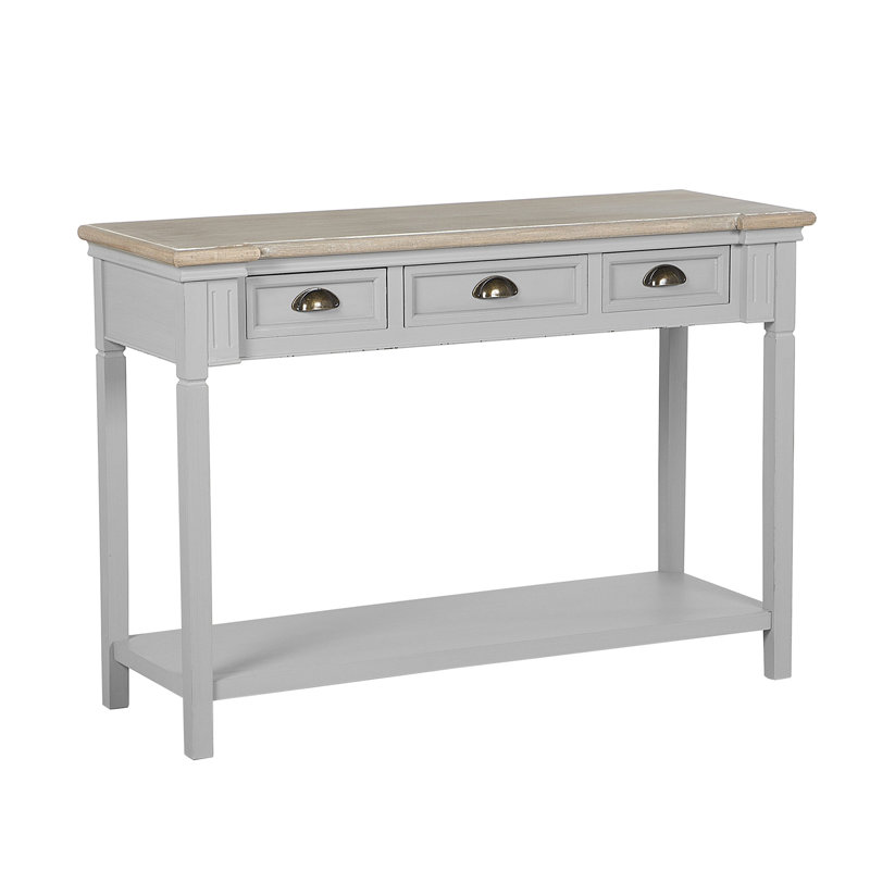 Olive 112cm Console Table, Grey