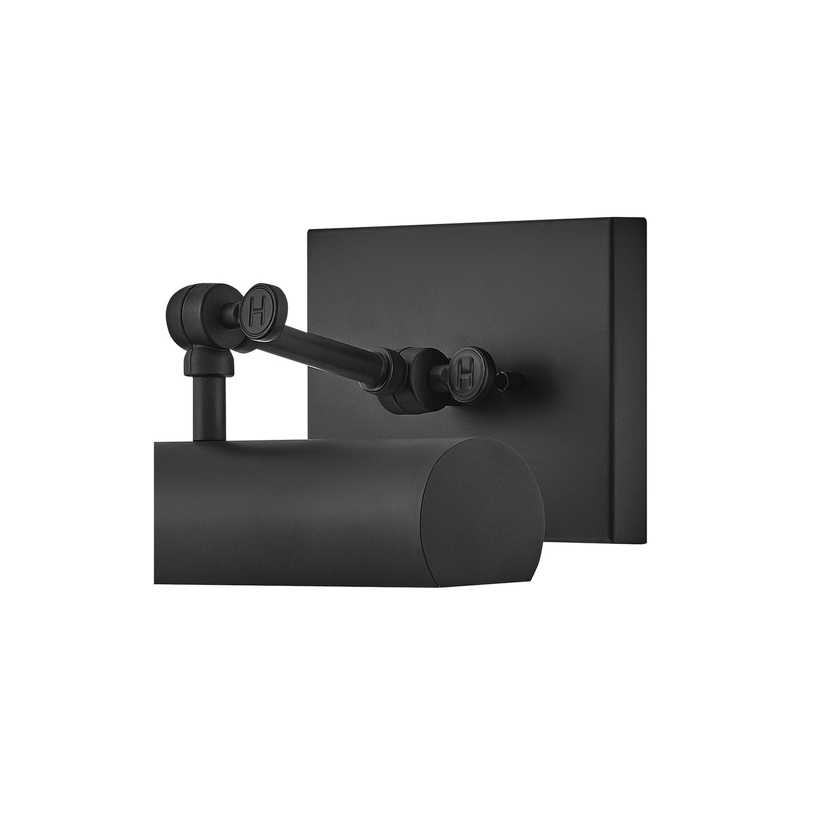 Stokes Adjustable Plug-in Wall Sconce w/ On/Off Switch, Black