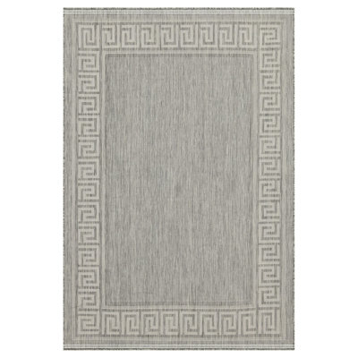 Silver Indoor/Outdoor Area Rug