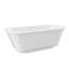 Baignoire de trempage autoportante en acrylique 67 po. X 31,5 po.