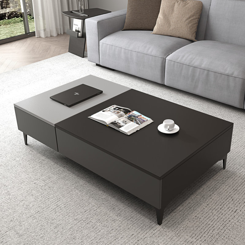 Ronith Modern Lift Top Coffee Table with Hidden Compartment