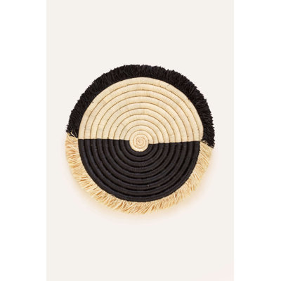 Two Tone Split Fringe Placemat