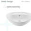 Ivy 23 Oval Ceramic Vessel Sink