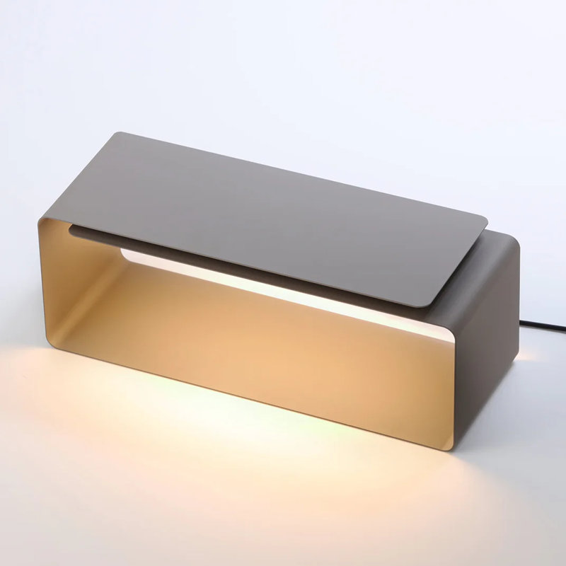 Light Shelf LED Table Lamp, Gray