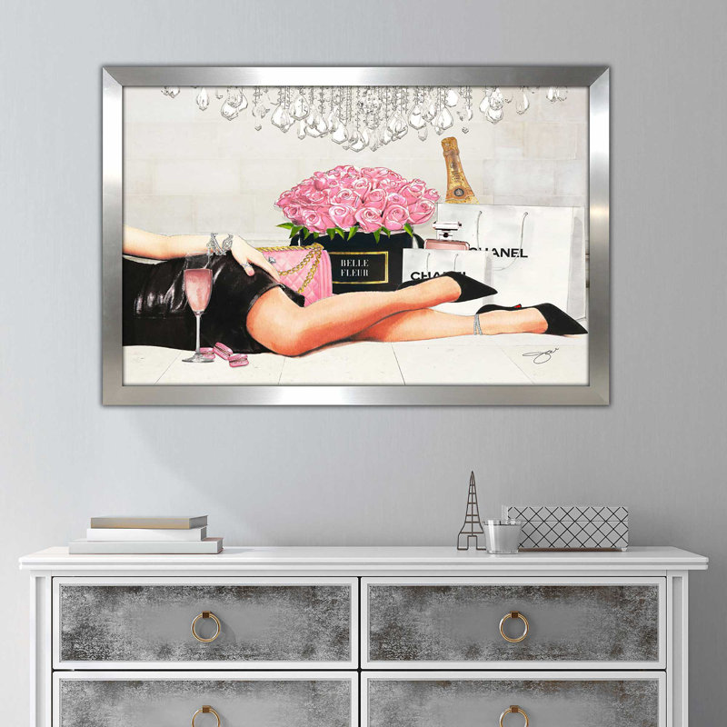 The Finer Things (Horizontal) par By Jodi - impression, Encadrement argenté, H 33,5 po x l 49,5 po x P 1 po