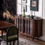 Buffet en bois de noyer massif