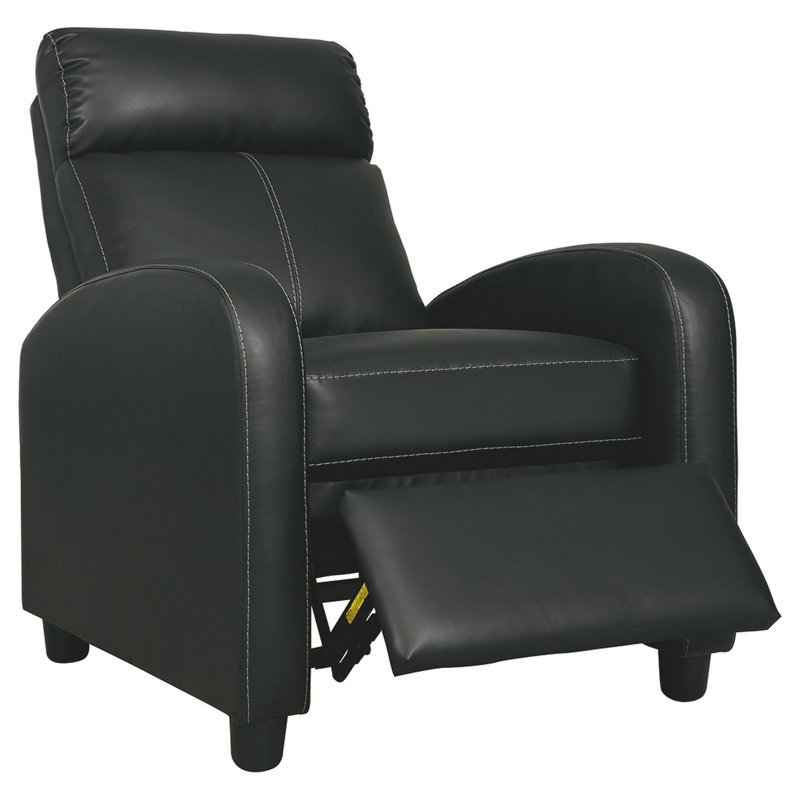 Faux Leather Recliner