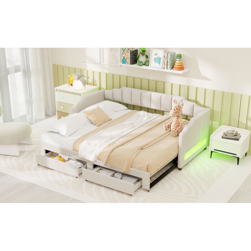 Queen  Size Murphy Bed Wall Bed,Gray, Gray, Queen