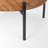 Kincaid Large & Medium Round Brown Wood Trays (Set Of 2)