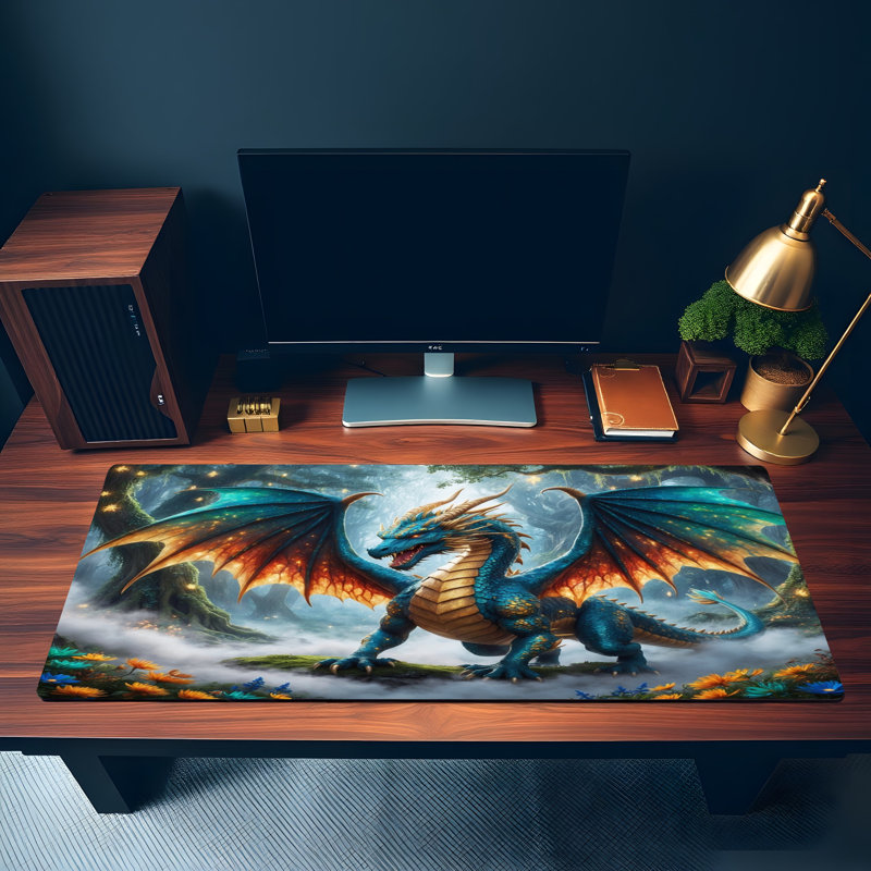 Polyester Desk Pad, 23.6x13.8