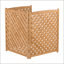 Écran de clôture à 3 panneaux pour climatiseur extérieur, barrière d'intimité en bois durable pour une esthétique et une fonctionnalité améliorées dans la cour arrière