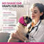Protection antibruit pour chien, rose vif-131215498