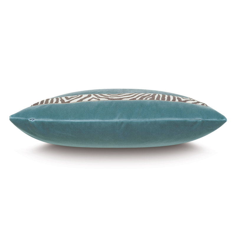 Uma Zebra Square Pillow Cover & Insert