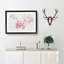 Pink Sakura Blossom Tree in Bloom - Picture Frame Graphic Art Print on MDF-56891926-56891920