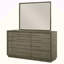 Commode 8 tiroirs avec miroir Prescott-1730030967