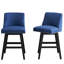 Tabouret de comptoir pivotant 26 po Keyisha-660786449-660786448