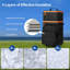 Luch Picnic Tote Bag Cooler with wheels in Black