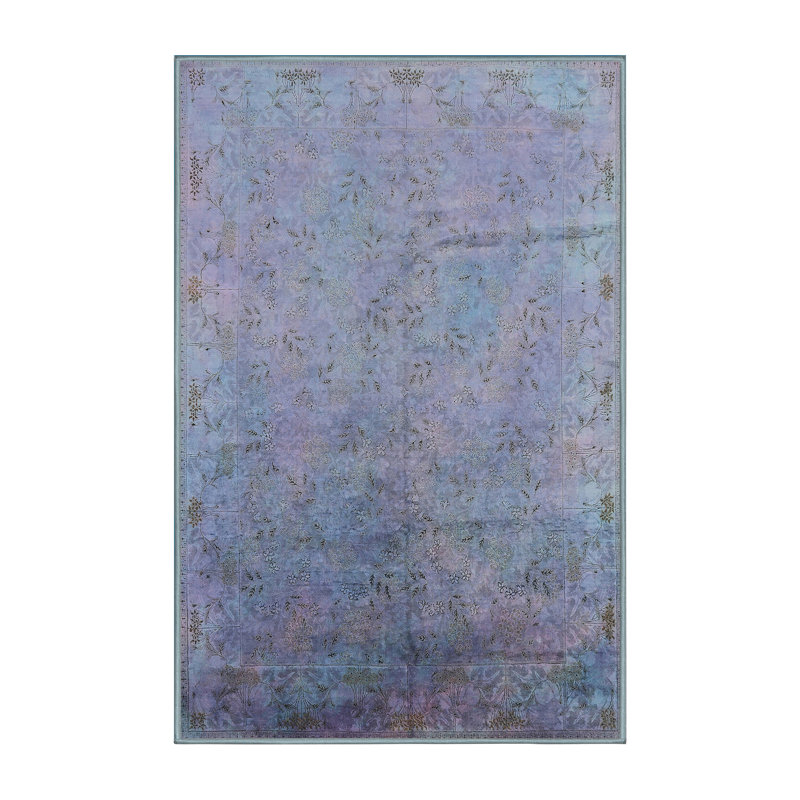 Tapis oriental bleu, Rectangle 3 pi x 5 pi