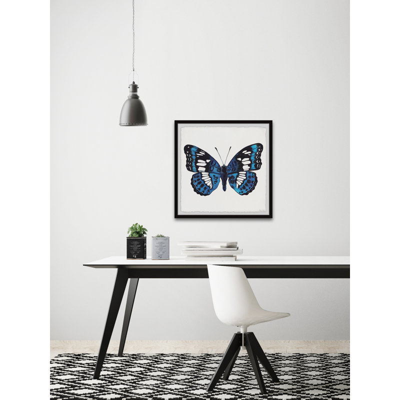 Dazzling Wings - Single Picture Frame Painting, 61cm H x 61cm W x 3.81cm D