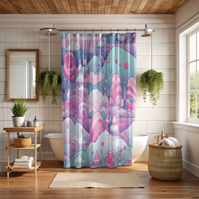 Rideau de douche Wonderland Joy - Premium