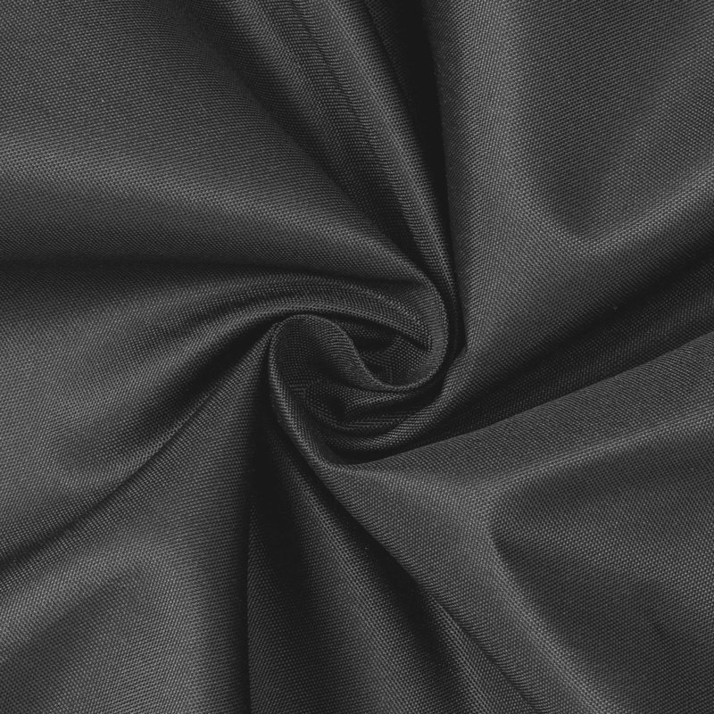 Water Repellent Fabric Solid Colour Shower Curtain, 84" H x 72" W, Stone Grey