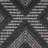 Foundry Select Versatile Diamond Charcoal/Black Indoor/Outdoor Area Rug-706035459