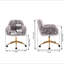 Chaise de bureau moderne en fausse fourrure, chaise moelleuse-1421269074-1421269102