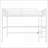 Queen Size Metal Loft Bed with Desk, Power Outlet, LED Lights, Space-Saving, Noise-Reduced, Black-1787658650