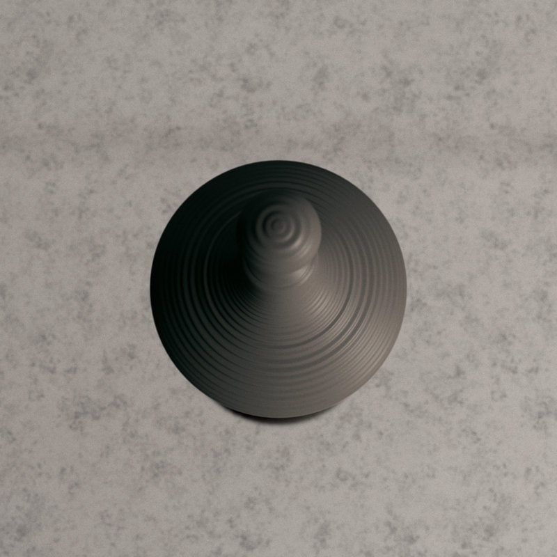 Orion 20.5" Ceramic Jar, Black