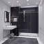 Porte de douche coulissante simple sans cadre l 60 po x H 76 po Madam Series-20625451