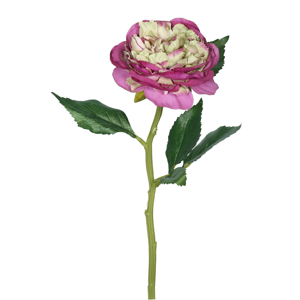 Artificial Peony Rose Stem (Set of 6) Primrue Flower 
