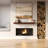 Beam Wood Fireplace Mantel Shelf-17795437-17794965