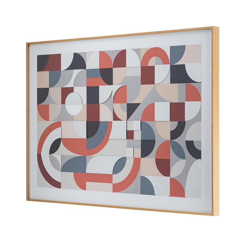 Framed Mirror Art