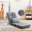 Chaise de plancher avec support pour le dos pour adultes Chaises de jeu vidéo 14 positions réglables avec coussin-378778031
