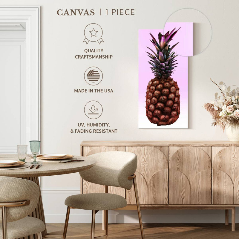 Ananas rare, H 24 po x l 12 po