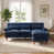 Steel Blue Velvet